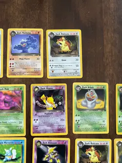 Pokemon Card Lot - 25 Vintage Cards 1999 - Team Rocket Set WOTC - Image 5