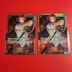 Shanks OP01-120 SEC 2 Card Lot One Piece English - Image 1