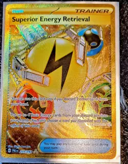 Gold Nest Ball + Superior Energy Retrieval Lot Of 2 Pokemon Cards TCG CCG - Image 2