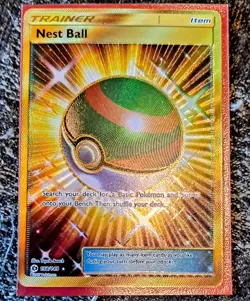 Gold Nest Ball + Superior Energy Retrieval Lot Of 2 Pokemon Cards TCG CCG - Image 4