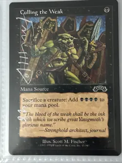 C1 Mixed Lot Of Signed Magic The Gathering Cards (MTG) - Image 5