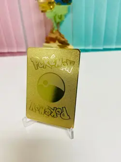 Girtatina Pokemon Gold Metal Card Collectible Gift/Display - Image 2