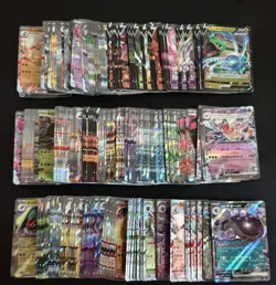 300 Lot EX V RR Holo Double Rare Full Arts Lot Set Pokemon Japanese Cards SQ A7 - Image 1