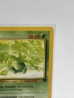 Pokemon Card Oddish 63/82 Team Rocket Vintage WOTC NM Unlimited - Image 4