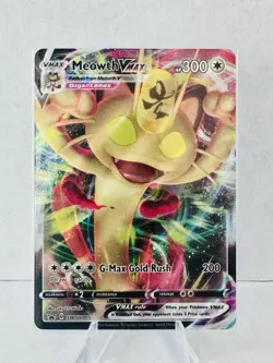 Meowth VMAX SWSH005 SWSH: Sword & Shield Promo Cards Holo - Image 1