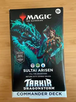 MTG Magic the Gathering | Tarkir Dragonstorm Commander Deck - Sultai Arisen New - Image 1