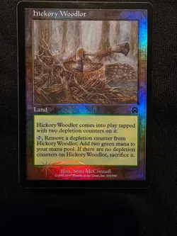 Hickory Woodlot Mercadian Masques FOIL Near Mint MTG Magic - Image 2