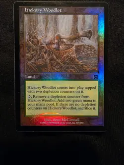 Hickory Woodlot Mercadian Masques FOIL Near Mint MTG Magic - Image 3