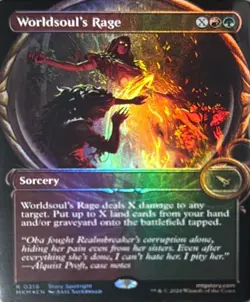 Murders at Karlov Manor Worldsoul's Rage Foil - Image 1