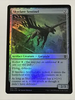 MTG Zendikar Rising Skyclave Sentinel Foil 253/280 NM - Image 1