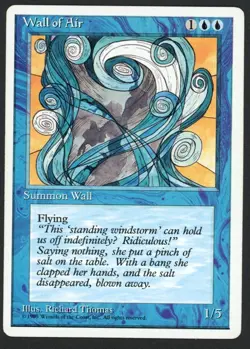 ***Wall of Air*** MTG Alternate 4th Edition Kid Icarus - Image 1
