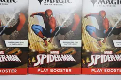 Magic MTG Spider-Man Play Booster Lot of 3 Packs New Sealed Marvel Crossover L-4 - Image 5