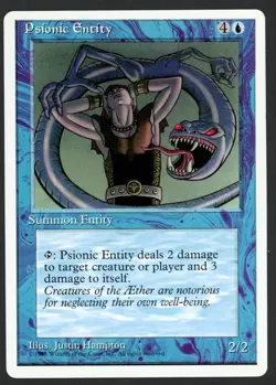 ***Psionic Entity*** MTG Alternate 4th Edition Kid Icarus - Image 1