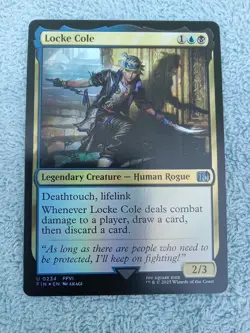 MTG Magic the Gathering Locke Cole (234/764) Final Fantasy FOIL PACK FRESH - Image 1