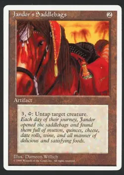 ***Jandor's Saddlebags*** MTG Alternate 4th Edition Kid Icarus - Image 1
