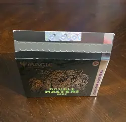 MAGIC THE GATHERING DOUBLE MASTERS 2022 COLLECTOR BOOSTERS FACTORY SEALED BOX! 195166168951 - Image 2