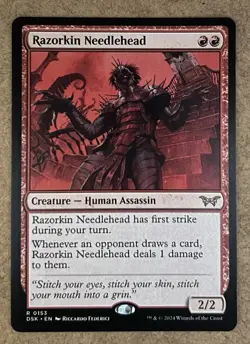 Razorkin Needlehead - Duskmourn - NM MTG - Image 1