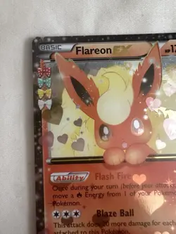 Flareon EX Holo XY Generations Radiant RC6/RC32 Pokemon Card - Image 4