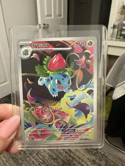 Ivysaur 134/132 Holo Mega Evolution Set Illustration Art Pokemon BEAUTIFUL CARD - Image 1