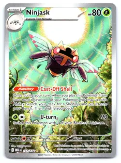 Ninjask Pokemon Holo Illustration Rare ME01: Mega Evolution 137/132 - Image 1