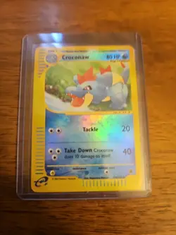 Croconaw 74/165 Uncommon e-Series Expedition Base Set 2002 - LP/MP - Image 1