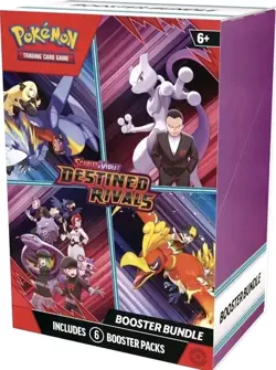 🔥ONE SEALED🔥 Pokemon TCG: Destined Rivals Booster Bundle Box (6 Booster Packs) - Image 2