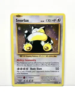 Pokemon TCG Snorlax Promo XY179 2016 XY Promos NM - Image 1
