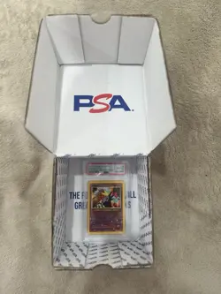2001 POKEMON GAME MOVIE POKEMON 3 MOVIE PROMO #34 ENTEI-REVERSE FOIL PSA 10 - Image 1