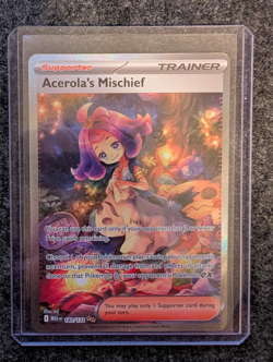 Pokemon Mega Evolution Acerola's Mischief SIR 183/132 - Image 1
