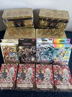 Yu-Gi-Oh! TCG Starter Lot: 4 Structure Decks; 10 Mega Tins; 4 Legendary Duelists - Image 1