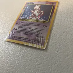 Pokemon TCG Mewtwo Base Set 10/102 Holo Rare Card - See Pics! - Image 4