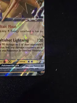 Pokemon TCG Zapdos Ex Holo 151 Error Card - Image 4