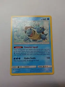 Pokemon TCG Blastoise Card 25/181 Sm-Team Up Regular HP - Image 1