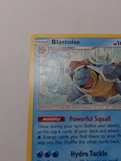 Pokemon TCG Blastoise Card 25/181 Sm-Team Up Regular HP - Image 2