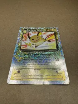 Pokemon Dark Raichu 2002 Reverse Holo Card 7/110 Legendary Collection - Image 2