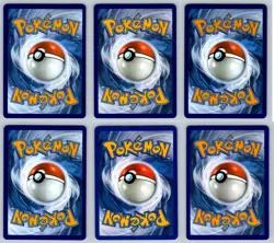 (6) Persian ex Meowth Pokemon Card Lot WotC Team Rocket Reverse Holo Rare Set - Image 2
