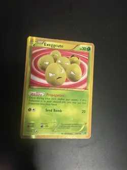 Exeggcute 102/101 Plasma Blast 2013 Secret Rare SHINY Pokemon Card TCG - Image 1