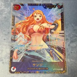 One Piece Card Game Sanji OP10-005 Flagship Japanese Nami Promo Card JAPAN NM - Image 1