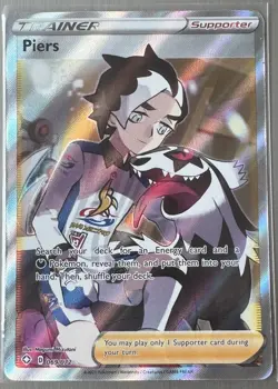 Pokemon card TCG Piers 69/72 Full Art Ultra Rare Shining Fates - NM - MINT! - Image 1
