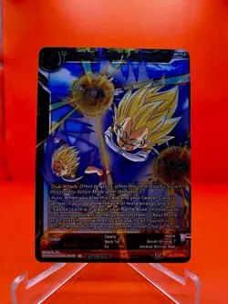 Dragon Ball Super CCG Vegeta A Master’s Temperament P-137 PR Promo Anime Card - Image 1