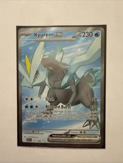 Kyurem GX 137/066 Pokemon Trading Card Ultra Rare Holo - Image 1