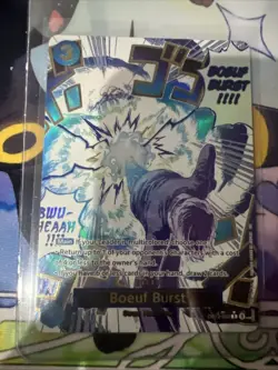 One Piece Boeuf Burst R Par Legacy of the Master Card OP12-060 Sanji - Image 1