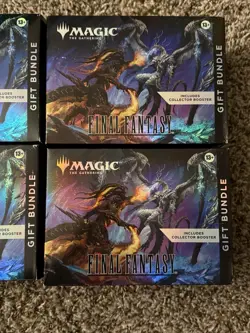 Magic The Gathering Collector Final Fantasy MTG Gift Bundles Sealed Lot Of 4 New - Image 2