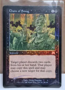 MTG - Onslaught - Chain of Smog - Foil - 132 - VLP - Vintage Magic The Gathering - Image 1