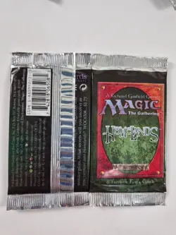 9X Magic the Gathering Homelands Sealed Booster Packs (1995) MTG Vintage-English - Image 1