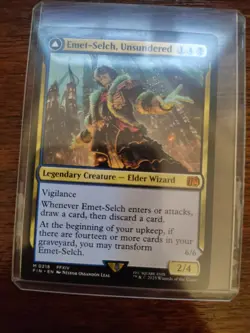 x1 Emet-Selch Unsundered / Hades Sorcerer of Eld FIN Final Fantasy MTG 218 1x - Image 1