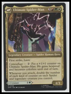 MTG Miles Morales Regular Mythic Marvel Spider-Man Universes 2025 - Image 2