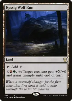 Kessig Wolf Run - Battle for Baldur's Gate - MTG - Image 1