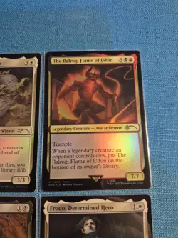 MTG LOTR 💥ALL 4 COSTCO COMMANDER PROMOS💥 Lord of Rings Gandalf Gollum Frodo - Image 2