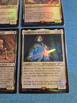 MTG LOTR 💥ALL 4 COSTCO COMMANDER PROMOS💥 Lord of Rings Gandalf Gollum Frodo - Image 5